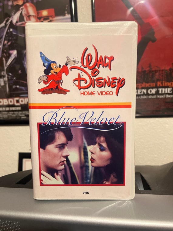 Blue Velvet 1986 Custom VHS Clamshell Slipcover Insert (NO