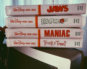 Maniac (1980) Custom VHS Clamshell Case (NO MOVIE) - Etsy Polska