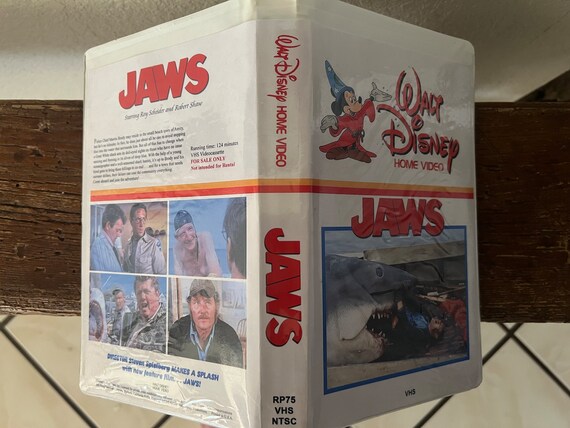 JAWS Custom VHS Clamshell Slipcover (No Movie) - Etsy 日本