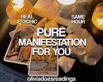 Let Me Manifest For You, Love Manifestation Reading, Intention Setting + Affirmations, Law of Attraction