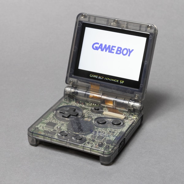 Gameboy Advance SP - IPS 3.0 FP - Clear Black
