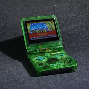ゲームボーイアドバンスSP - IPS 3.0 FP - ミントグリーン - Etsy 日本