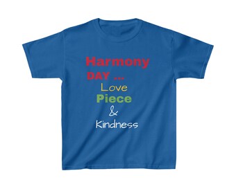 Kids Harmony Day shirt