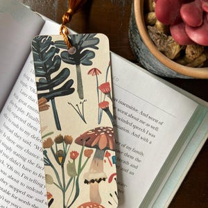 Mushroom Bookmarks | Mushroom Lover Gift | Book Lover Gift | Nature lover | Toadstool Bookmark | Gifts Under 10 Dollars | Fairycore