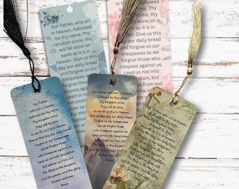 The Lord's Prayer Bookmark: Sturdy Christian Reader Gift