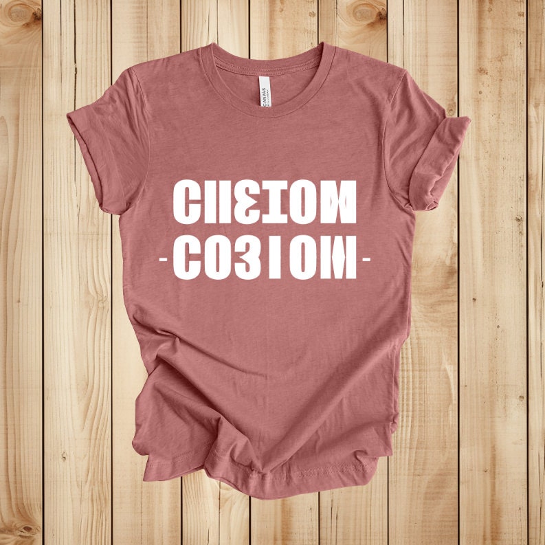 Custom Hidden Message T-shirt: Secret Fold Code Tee - Etsy