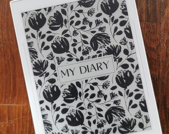 Supernote A5X, A6X und A6X2 Nomad, rM2, Onyx Boox Screensaver "Diary"