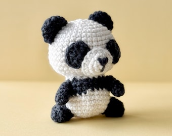 Panda Crochet Pattern: Beginner-Friendly Amigurumi Plushie (Digital PDF Pattern)