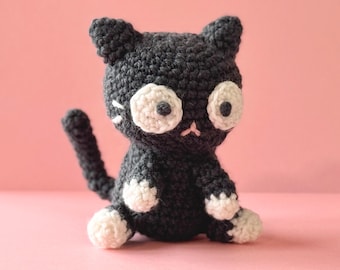 Cat Crochet Pattern: Beginner-Friendly Amigurumi Plushie (Digital PDF Pattern)
