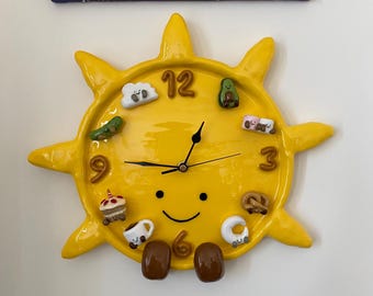 Reloj Jellycat con colgantes magnéticos