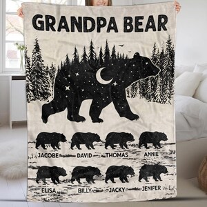 Fathers Day Dad Gifts Blanket, Birthday Gifts for Dad from Daughter Son Throw, Dad Gift from Kids, Fathers day Best Daddy Ever Gift Ideas