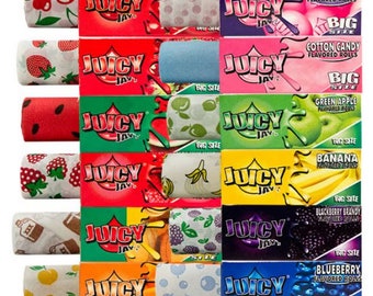 Juicy Jay's King Size Flavored Rolling Papers 17 Flavors