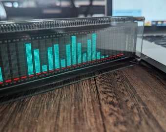 VFD Music Spectrum Display clock Rhythm Analyzer