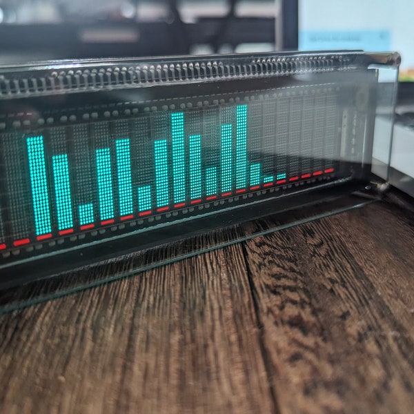 VFD Music Spectrum Display clock Rhythm Analyzer