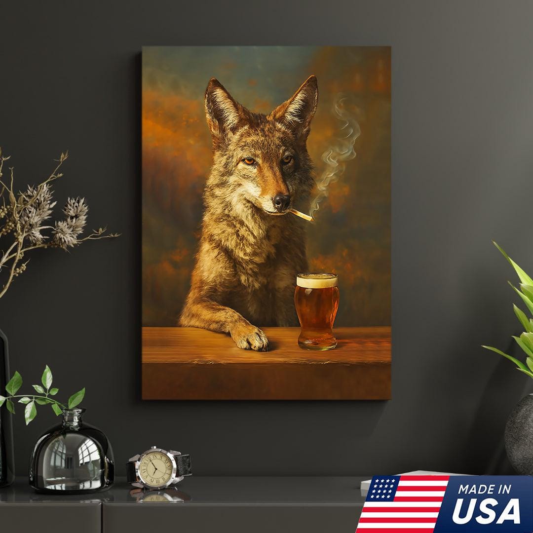 Smoking Coyote