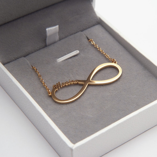 Infinity NecklPersonalized Infinity Necklace, Infinity Name Necklaceace, Gift for Her, Necklace Gift For Girlfriend