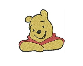 Pooh Machine Embroidery desings,Embroidery Designs, Embroidery patterns , 3 sizes