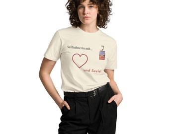 Seilbahn T-Shirt für Damen (Premium T-Shirt)