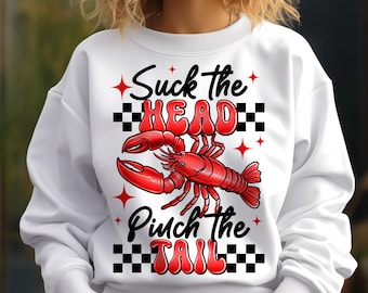 Crawfish Boil PNG: Preppy Crawfish Season Design (Digital Download)