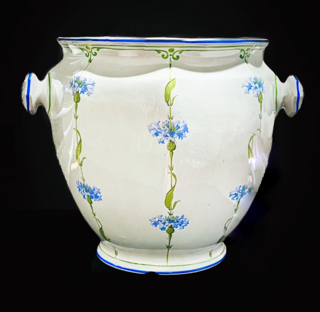 Antique Booths Commode Honey Pot Repurposed as a Planter - Etsy