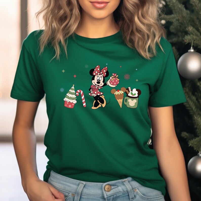 Christmas Snacks Ready to Press, Mouse Christmas Cookie DTF Transfer