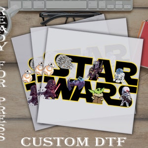 Starwars Iron on Heat Transfer - Etsy