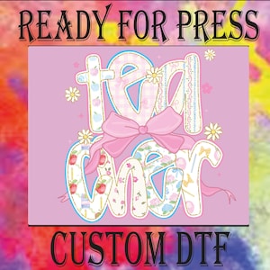 Preppy Teach Dtf, Gold Glitter Teacher Ready To Press, Pink Coquette Teacher Heat Press DTF Transfer, Back To School DTF Prints, Teach Dtf