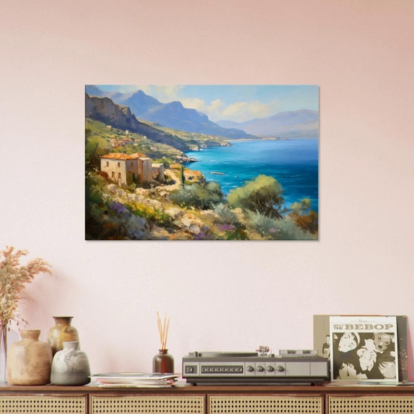 Tableau Peinture Paysage Corse