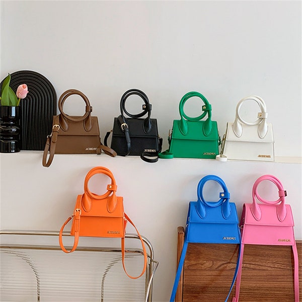 JACQUEMUS Le Chiquito Noeud Inspired Mini Bag -  Chic Fashion Accessory - Handcrafted Small Shoulder Bag