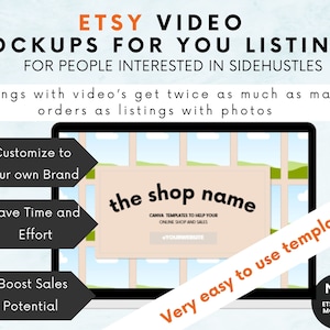 Sell Digitables Etsy,Digi Templatables,Easy Editable Frame,Digtal Shop Seller,Canva Mockup Bundle,Marketing Advertise,Customize color Font,Landscape Portrait,Canva Video Mockup