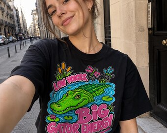 Quiet On The Creek (PNG), Alligator (PNG), Lustiger Alligator (PNG), Big Gator Energy, Sommerliches Sublimationsdesign, Preppy Southern (PNG), DTF-Grafik