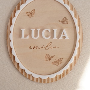 Personalized Baby Name Hospital Birth Announcement Sign – Engraved ...