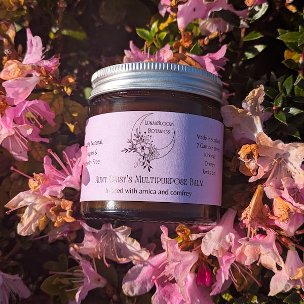 Aunt Daisy's Multipurpose Balm: Arnica & Comfrey Herbal Salve