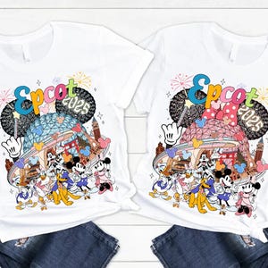 Comfort Colors® Disneey Epcot 2025 Shirts, World Traveler Shirt, Custom  Mickey or Minnie Epcot Shirt, Disneey Family Shirt
