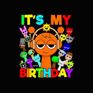 Sprunki Geburtstag für Jungen Mädchen Bdaybrih es ist mein Geburtstag Png