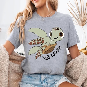 Comfort Colors® Squirt Shirt Nemo, Finding Nemo Shirt, Disney Pixar Shirt, Disney Finding Dory Shirt, Squirts Snorkeling, Disney Shirt