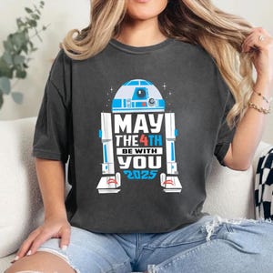 Comfort Colors® Star Wars May the 4th Be With You Shirt, Millennium Falcon Shirt, Disney Star Wars Ship Shirt, Star Wars Fan Gift