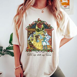 Comfort Colors® Disney Tale as Old as Time Shirt, Disney Belle shirt, Beauty And The Beast , Beauty Belle Tshirt, Disney Princess Shirt