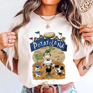 Comfort Colors® Disney Potatoland Shirt, Mickey And Friends Potatoland Shirt, Mickey And Co T Shirt, Disney Potatoland Castle Shirt