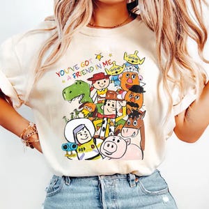 Comfort Colors® Disney Pixar Toy Story Shirt, You&#39;ve Got A Friend In Me T-shirt, Funny Magic Kingdom, Disney Family Trip