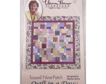 Modello per trapunta non patchwork di Quilt in a Day, Eleanor Burns 1255 Easy