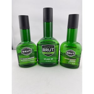 Lot of 3 Brut products ~ Aftershave, Cologne & Splash-On