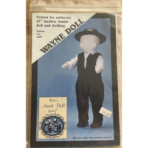 Ruth&#39;s Amish Puppen Familie &quot;&quot;Raymond Doll&quot; 106P&quot;