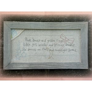 Nutmeg Hare Stitchery Pattern ~ SHE DANCES On STARS # 12