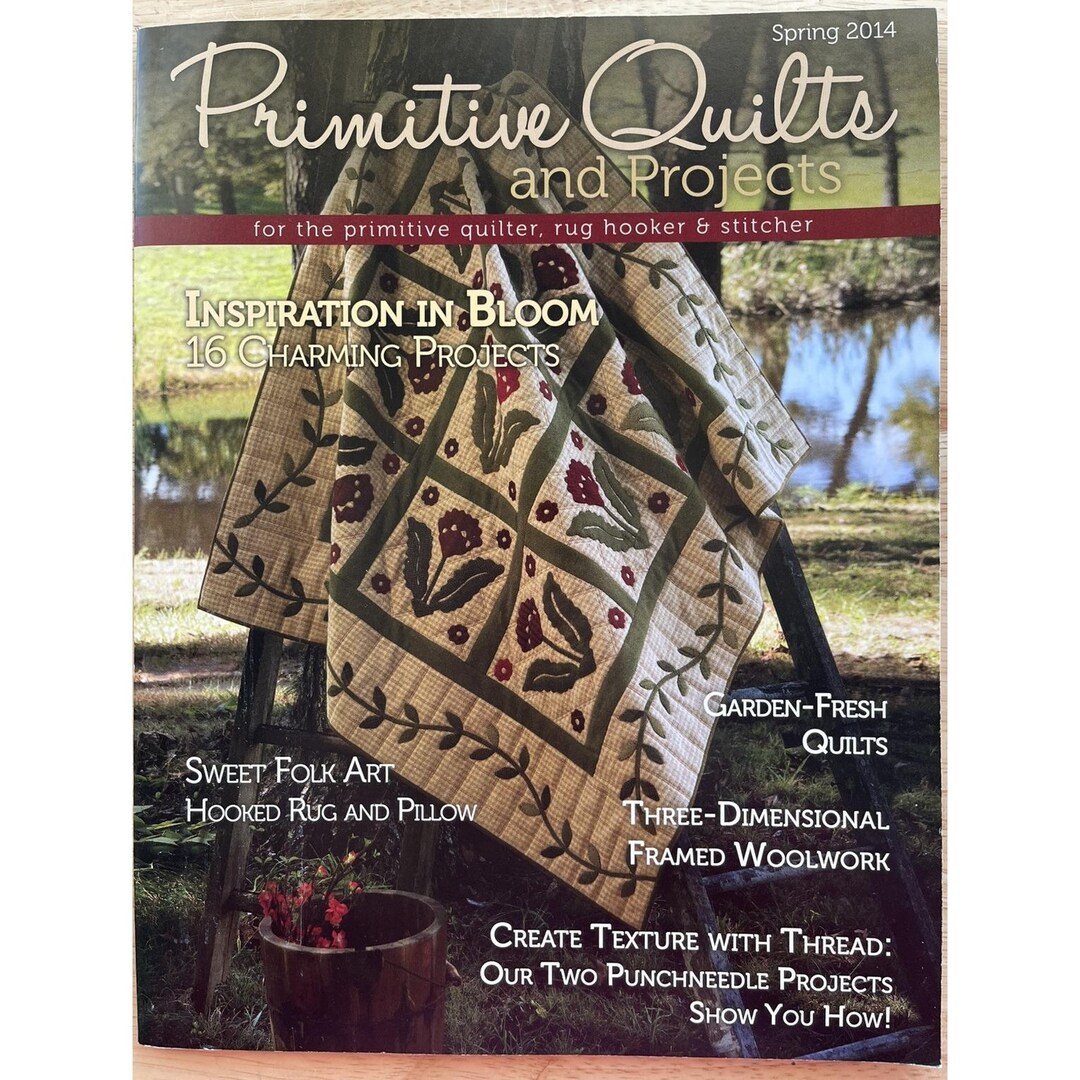 PRIMITIVE QUILTS & PROJECTS MAGAZINE} FALL 2023 ISSUE (4