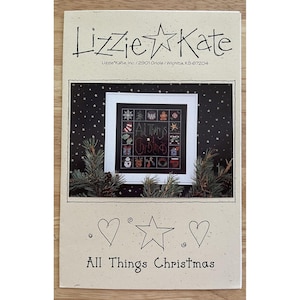 Lizzie Kate - All Things Christmas Cross Stitch Pattern