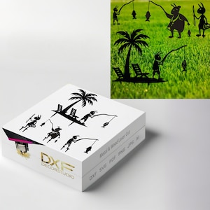 Ameise Gartenstecker Dxf | 4 einzigartige digitale Designs | CNC Laser Cut Dateien | Multi-Format-Bundle (Svg, Png, Eps, Dwg, Dxf, Pdf, AI, Jpg)