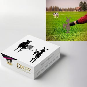 Tricot fourmis SVG Bundle mignon fichier découpé au laser avec 2 fourmis – téléchargement numérique pour Cricut & Glowforge svg png ai dxf dwg eps jpg pdf