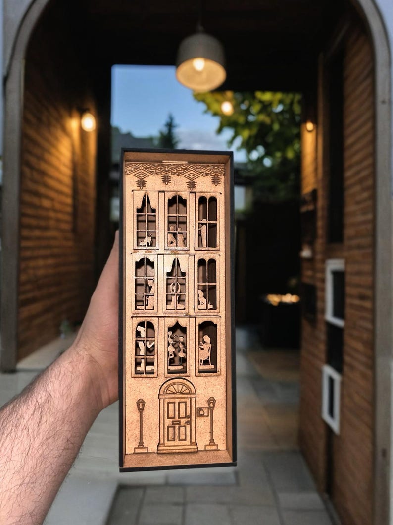 Detailed Laser Cut Penthouse Apartment Sign With Details