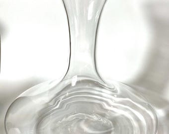 Large Clear Glass Liquid Wine Decanter / Carafe Serving Pouring Vase 750 mL